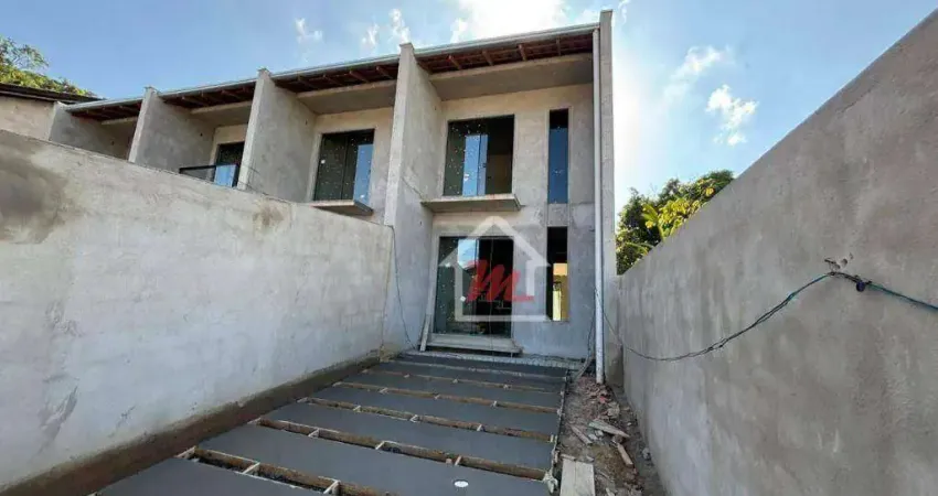 Sobrado com 2 dormitórios à venda, 71 m² por R$ 370.000,00 - Passo Manso - Blumenau/SC