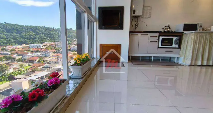 Apartamento com 3 dormitórios à venda, 88 m² por R$ 730.000,00 - Água Verde - Blumenau/SC