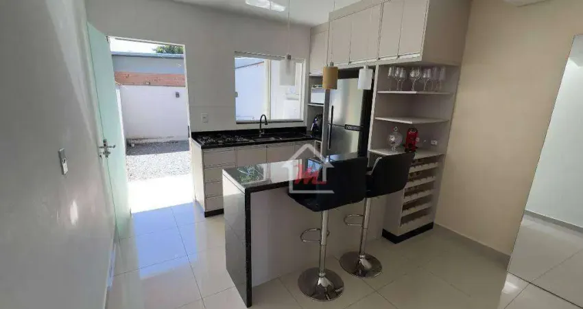 Sobrado com 2 dormitórios à venda, SEMIMOBILIADO 73 m² por R$ 380.000 - Água Verde - Blumenau/SC