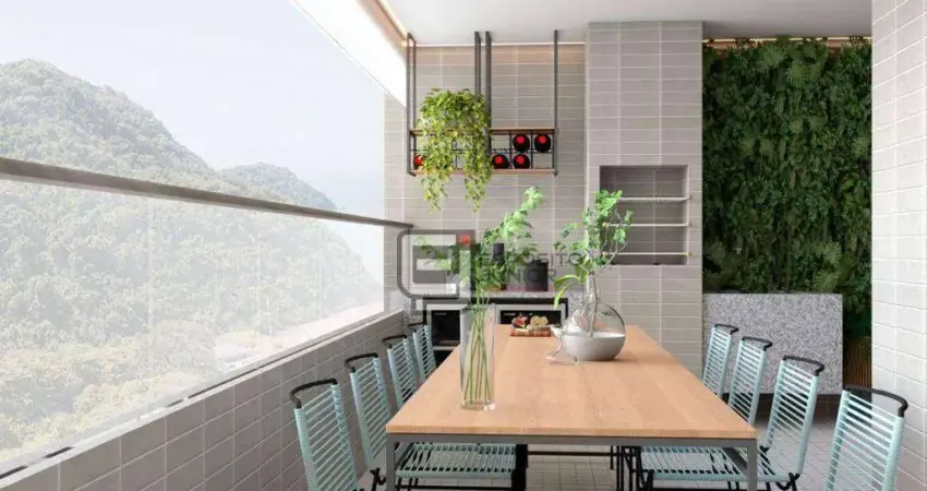 Apartamento com 3 dormitórios à venda, 191 m² por r$ 1.674.449,50 - canto do forte - praia grande/sp