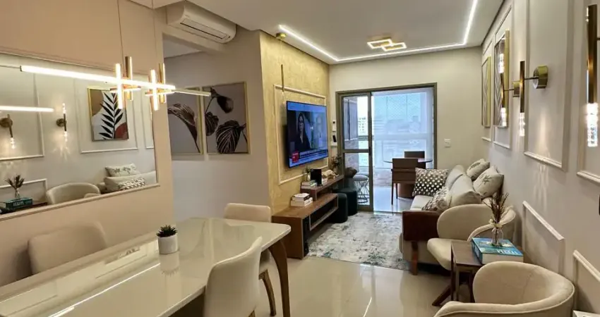 Apartamento de 2 dormitório(s) e 1 suíte(s) no bairro guilhermina, praia grande