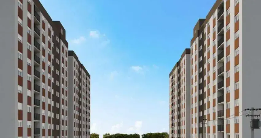 Entrada parcelada - apartamento, 2 dormitórios à venda, 47 m² por r$ 232.000 - nova sapucaia - sapucaia do sul/rs