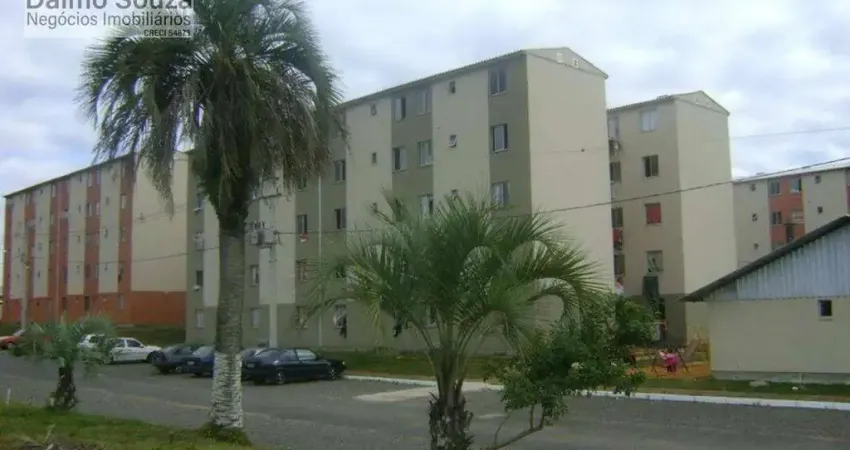 Entrada quase zero - apto 2 dormitórios à venda, 49 m² por r$ 139.000 - lomba da palmeira - sapucaia do sul/rs