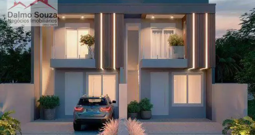 Para tudo! sobrado 3 quartos, venda, 130 m², r$ 889.900 - parque amador - esteio/rs