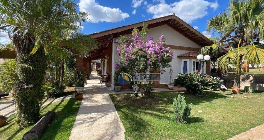 CASA para VENDA/LOCAÇÃO em COND. FECHADO em ATIBAIA com 3 Dorms, Piscina, Área Gourmet, Amplo Quintal Gramado no CONDOMÍNIO FECHADO CLUBE SHAMBALA 1