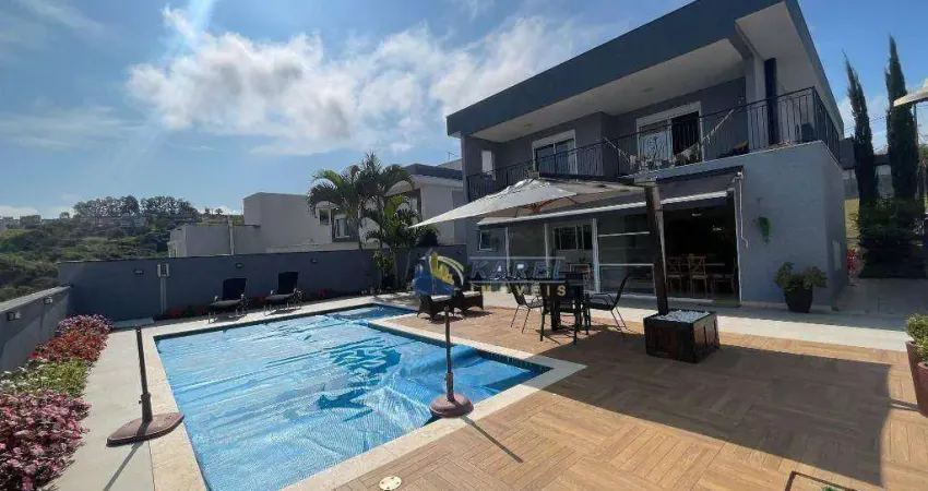 SOBRADO à VENDA no INTERIOR a 80KM de SÃO PAULO, com 4 Suítes, Piscina, Área  Gourmet em CONDOMÍNIO FECHADO VALE DAS ÁGUAS em BRAGANÇA PAULISTA!