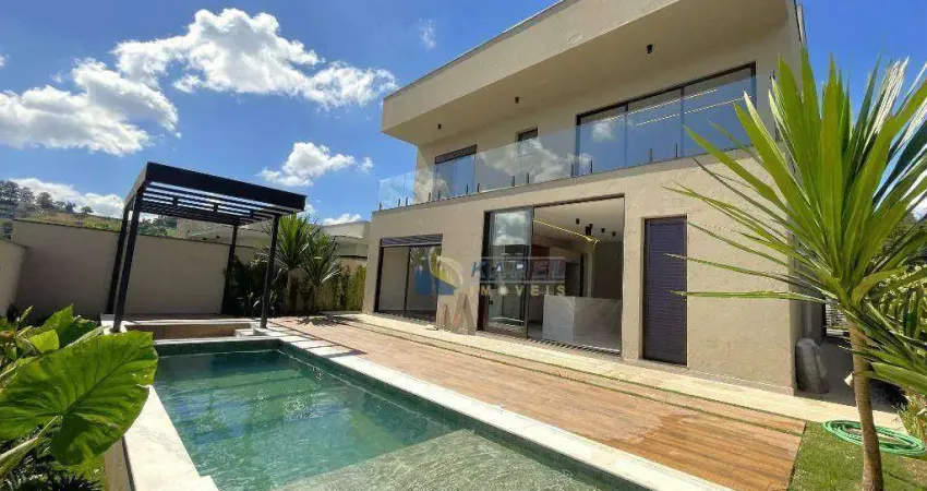 CASA TÉRREA NOVA à VENDA com 4 Suítes, Piscina e Área Gourmet Integrada no INTERIOR em CONDOMÍNIO FECHADO tipo CLUBE no VALE DAS ÁGUAS em BRAGANÇA