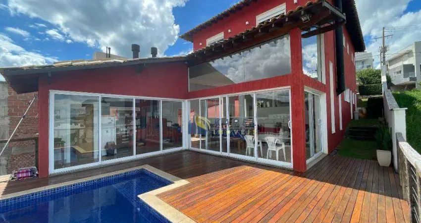 SOBRADO à VENDA com 3 SUÍTES, PISCINA, ÁREA GOURMET INTEGRADA no CONDOMÍNIO TIPO CLUBE VALE DAS ÁGUAS em BRAGANÇA PAULISTA!!