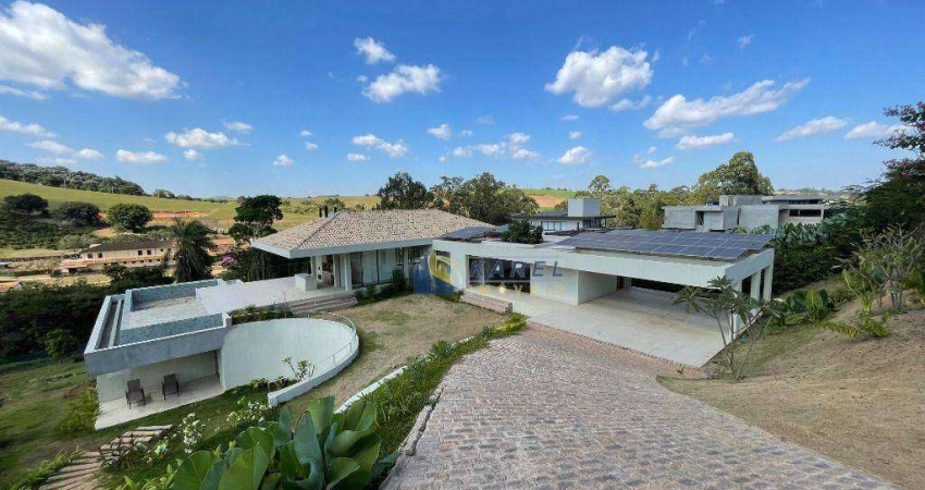 CASA NOVA à VENDA no CONDOMÍNIO FAZENDA DONA CAROLINA com vista permanente para Área de Preservação em Rua sem Saída entre BRAGANÇA PTA e ITATIBA!