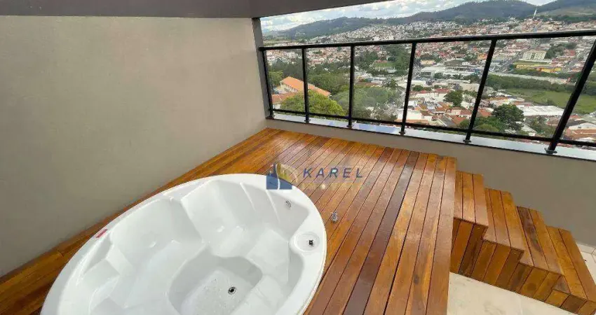 COBERTURA DUPLEX com 172m², 3 Suítes, 3 Vagas, 2 Varandas à VENDA no ED. QUARTIER EXCLUSIVE RESIDENCES no CENTRO de BRAGANÇA PAULISTA!