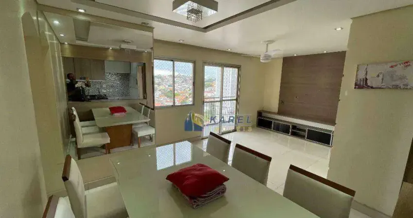 APARTAMENTO à VENDA de 75m² com 3 Dormitórios, Sala com Varanda e Lazer Completo na CIDADE ADEMAR no ED. CASA NOBRE