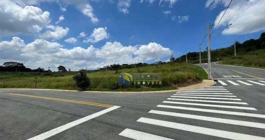 Terreno de esquina à venda no condomínio teriva innovare com 563,75m² em bragança paulista!!
