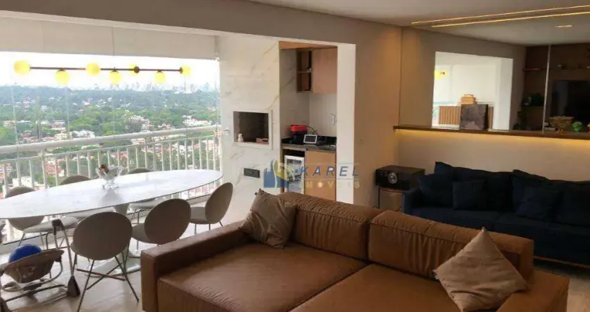 APARTAMENTO à VENDA de 123m² de ÁREA ÚTIL com VARANDA GOURMET, 4 DORMS no BAIRRO do CAMPO BELO no CONDOMÍNIO TIPO CLUBE VIDE CAMPO BELO.