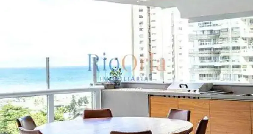 Atlântico Sul, apartamento 4 quartos com infraestrutura na orla da praia!