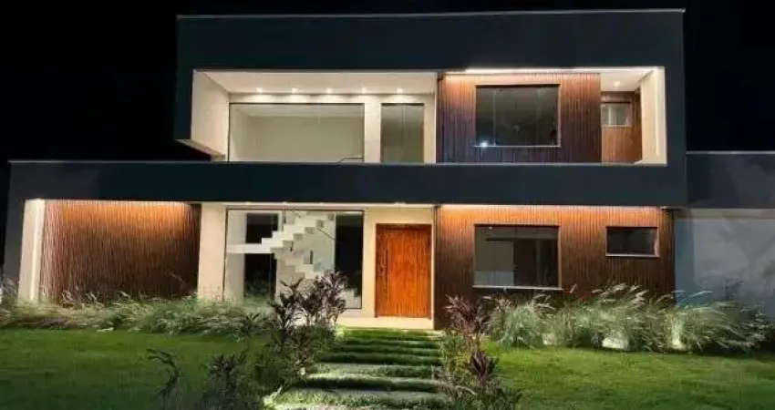 Casa sobrado no condominio aguas da serra- Hidrolandia-GO