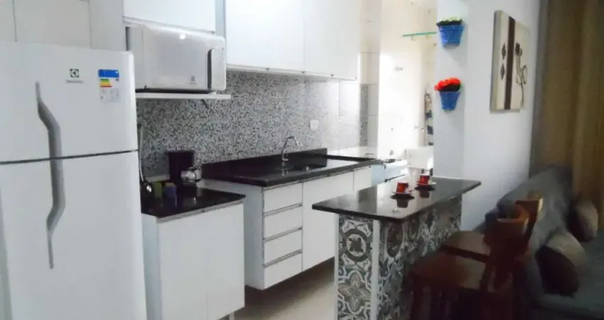 Apartamento  para Locação 02 dormitórios. (01 suíte) - Mobiliado - 200 metros da Praia