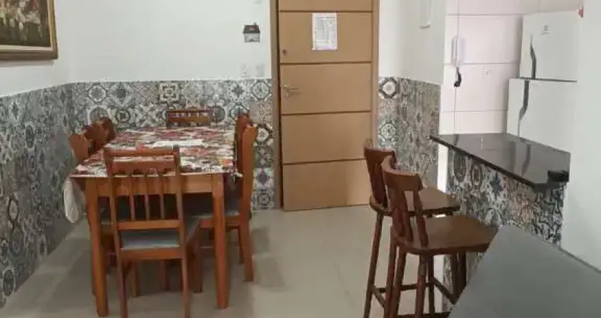 Apartamento  para locação 02 dormitórios. (01 suíte) - mobiliado - 200 metros da praia
