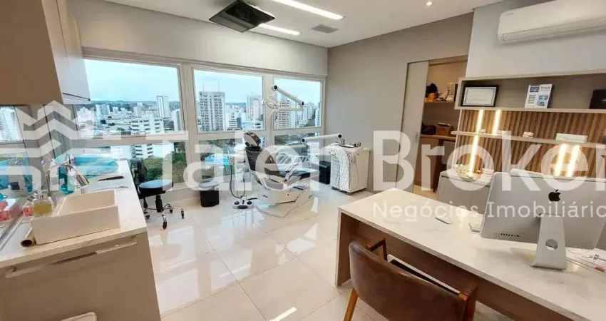 Sala Comercial Mobiliada para Venda no Helbor Downdown em SJCampos. Porteira fechada ou não. Escolha