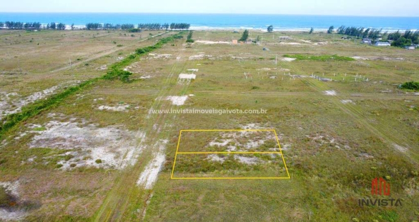 Terreno à venda, 288 m² por R$ 43.000,00 - Nova Torres - Balneário Gaivota/SC