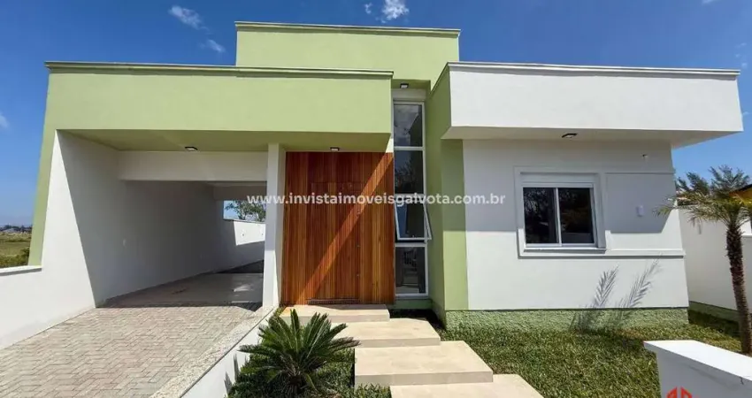 Casa com 3 dormitórios à venda, 96 m² por r$ 750.000,00 - lagoa cortada - balneário gaivota/sc