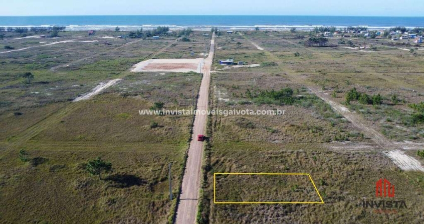 Terreno à venda, 288 m² por R$ 53.000,00 - Nova Torres - Balneário Gaivota/SC