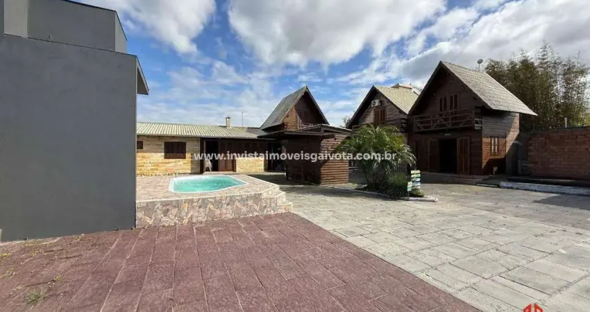 Conjunto de 3 chalés mobiliados à venda por r$ 745.000 - brilhamares - balneário gaivota/sc