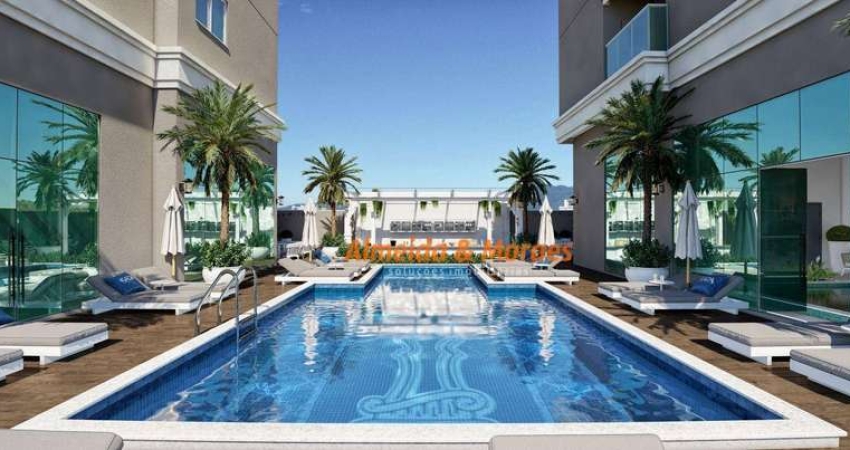 Apartamento com 3 dormitórios, sendo 1 suíte, à venda, 70 m² por R$ 845.000 - Morretes - Itapema/SC