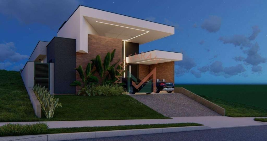 Casa com 3 dormitórios à venda, 162 m² por R$ 1.700.000,00 - Condomínio Terras Alpha Nova Esplanada - Votorantim/SP