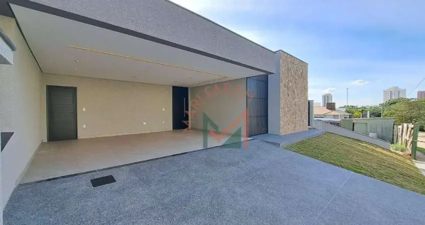 Casa com 3 dormitórios à venda, 220 m² por r$ 2.500.000,00 - condomínio residencial giverny - sorocaba/sp