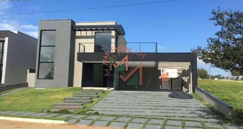 Casa com 3 dormitórios à venda, 286 m² por r$ 1.750.000,00 - condomínio residencial evidence - araçoiaba da serra/sp