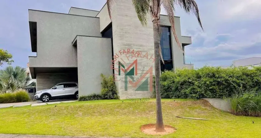 Casa com 5 dormitórios à venda, 426 m² por r$ 4.590.000,00 - condomínio alphaville nova esplanada - votorantim/sp