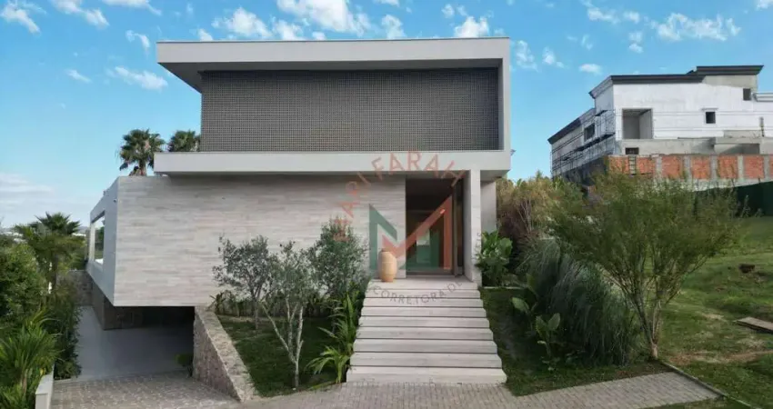 Casa à venda, 677 m² por r$ 8.900.000,00 - condomínio alphaville nova esplanada - votorantim/sp