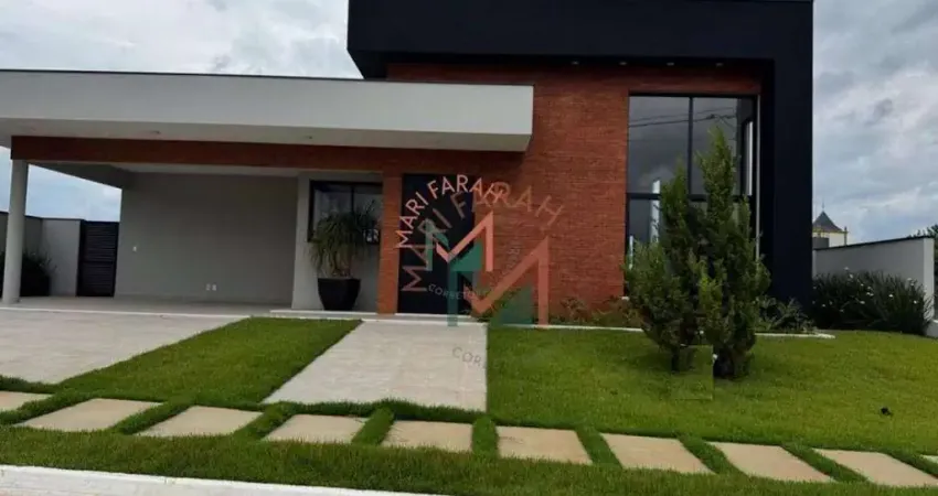 Casa com 3 dormitórios à venda, 376 m² por r$ 2.500.000,00 - condomínio residencial evidence - araçoiaba da serra/sp