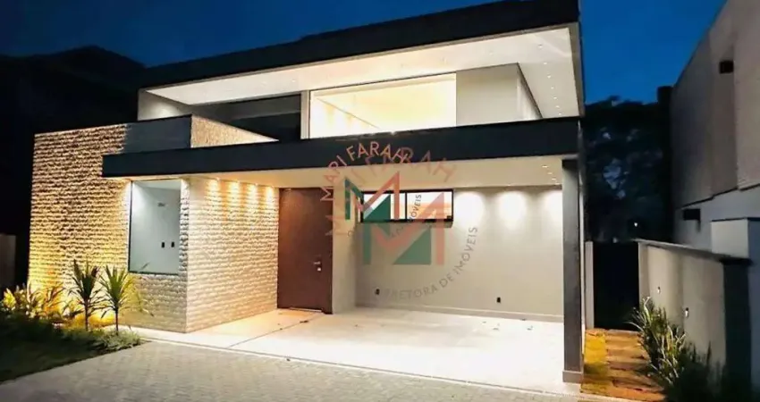 Casa com 3 dormitórios à venda, 243 m² por r$ 2.490.000,00 - condomínio alphaville nova esplanada - votorantim/sp