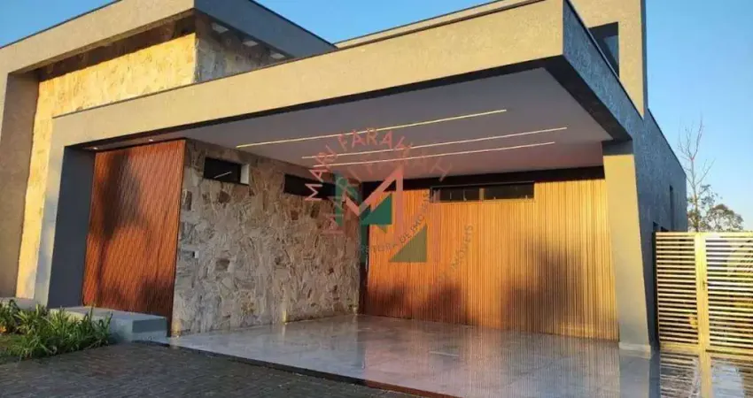 Casa com 3 dormitórios à venda, 243 m² por r$ 2.500.000,00 - condomínio alphaville nova esplanada - votorantim/sp