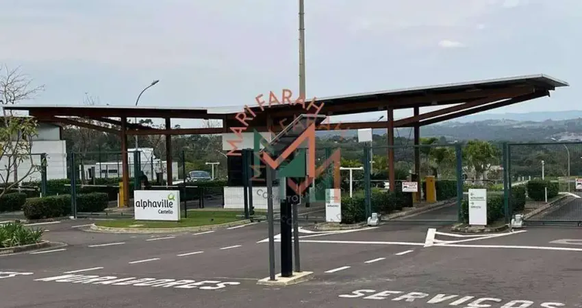 Terreno à venda, 619 m² por r$ 721.000,00 - condomínio alphaville castelo - itu/sp