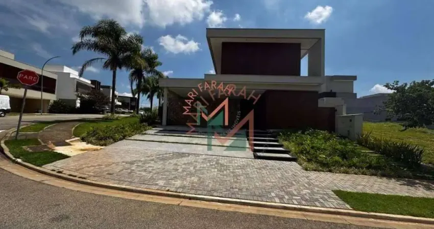 Casa com 4 dormitórios à venda, 405 m² por r$ 4.499.000,00 - condomínio alphaville nova esplanada - votorantim/sp