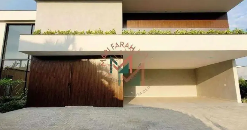 Casa com 4 dormitórios à venda, 504 m² por r$ 5.500.000,00 - condomínio lago azul - araçoiaba da serra/sp