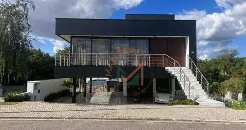 Casa com 4 dormitórios à venda, 580 m² por r$ 5.600.000,00 - condomínio residencial giverny - sorocaba/sp