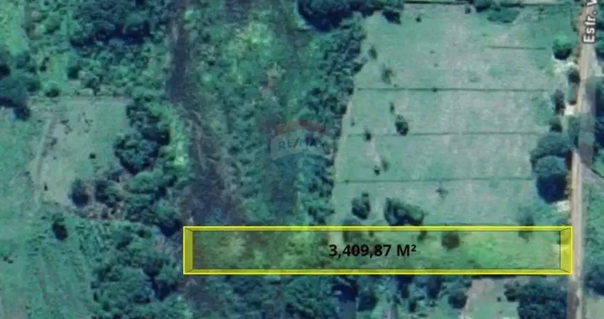 venda 3409,87 m² em Piratininga, próximo a cristolandia - 800m do asfalto