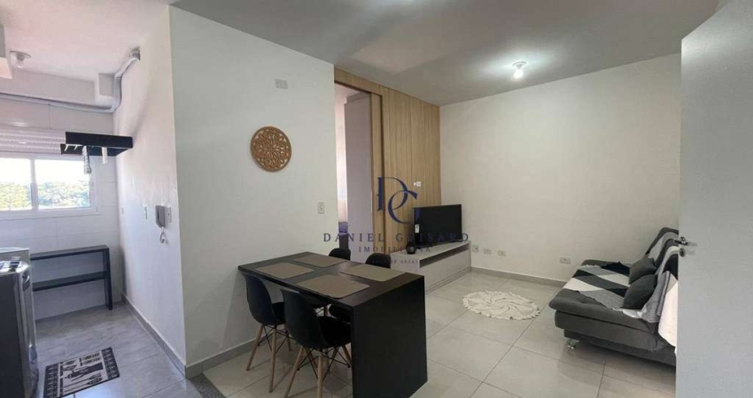 Apartamento com 1 dormitório para alugar, 57 m² por R$ 2.093,00/mês - Parque das Nações - Pindamonhangaba/SP