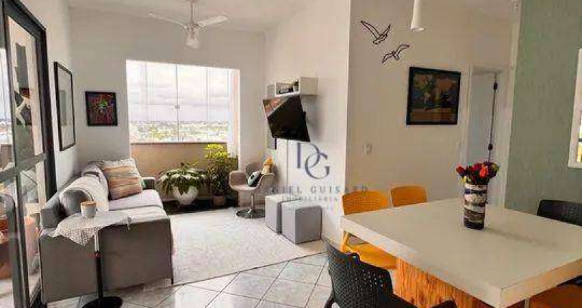 Cobertura para alugar, 114 m² por R$ 2.900/mês - Edificio Vale das Cores - Taubaté/SP