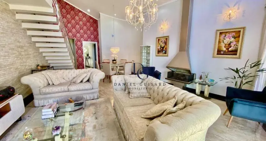 Casa com 3 dormitórios, 380 m² - venda por r$ 2.100.000,00 ou aluguel por r$ 9.215,00/mês - condomínio taubaté village  - taubaté/sp