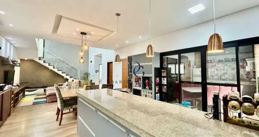 Sobrado com 3 dormitórios para alugar, 300 m² por r$ 8.305,00/mês - condomínio terrazzo di itália - taubaté/sp