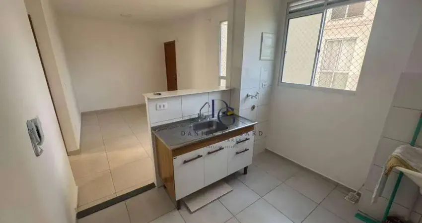 Apartamento com 2 dormitórios à venda, 48 m² por r$ 195.000,00 - condomínio parque tenório - taubaté/sp