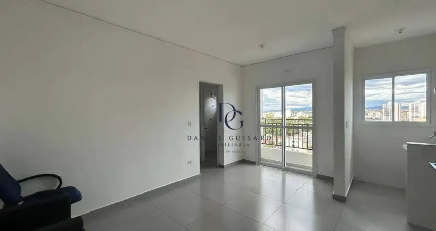 Apartamento com 2 dormitórios para alugar, 50 m² por r$ 1.900,00/mês - chácara do visconde - taubaté/sp