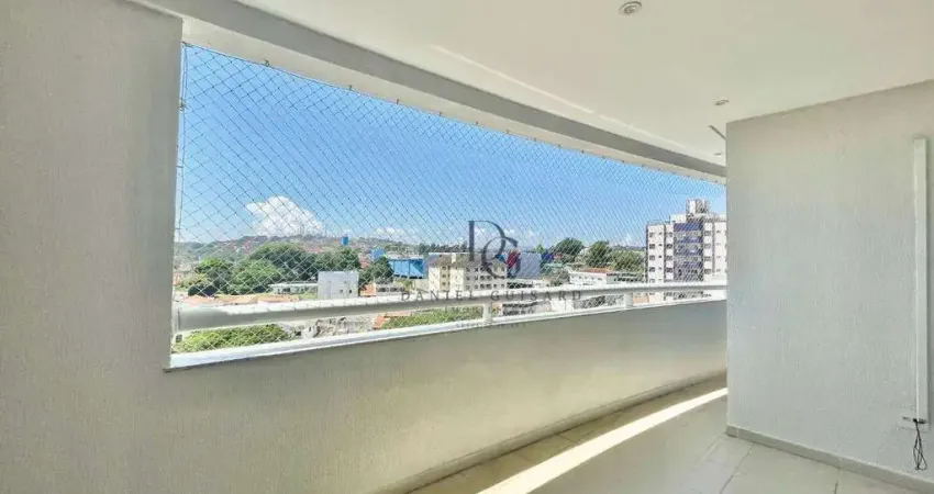 Apartamento com 3 dormitórios para alugar, 120 m² por r$ 4.080,00/mês - edifício champs elysees - taubaté/sp