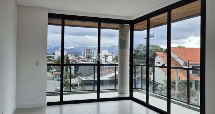 Apartamento 2 suítes + 1 dormitório com vista para a serra do mar em joinville - sc