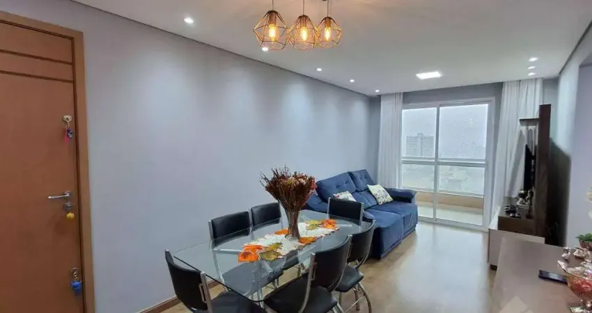 Apartamento com 3 dormitórios à venda, 76 m² por R$ 490.000 - Vila Guarani - Mauá/SP