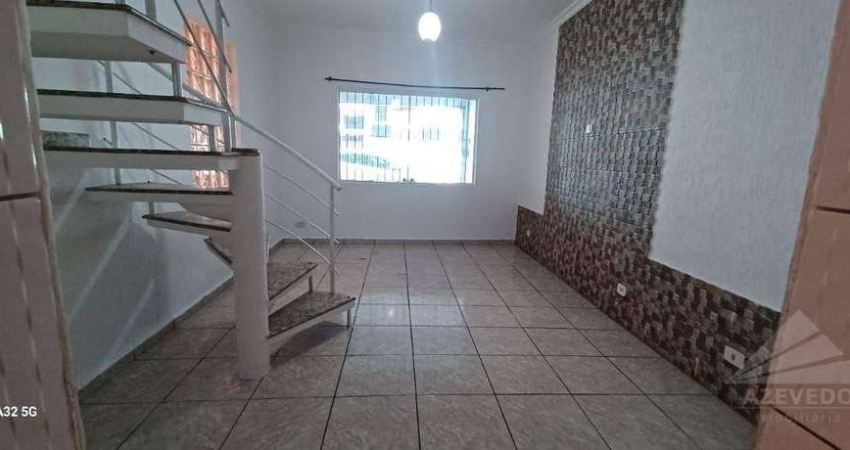 Sobrado com 3 dormitórios para alugar, 200 m² por R$ 2.570,00/mês - Jardim Nilza Miranda - Mauá/SP
